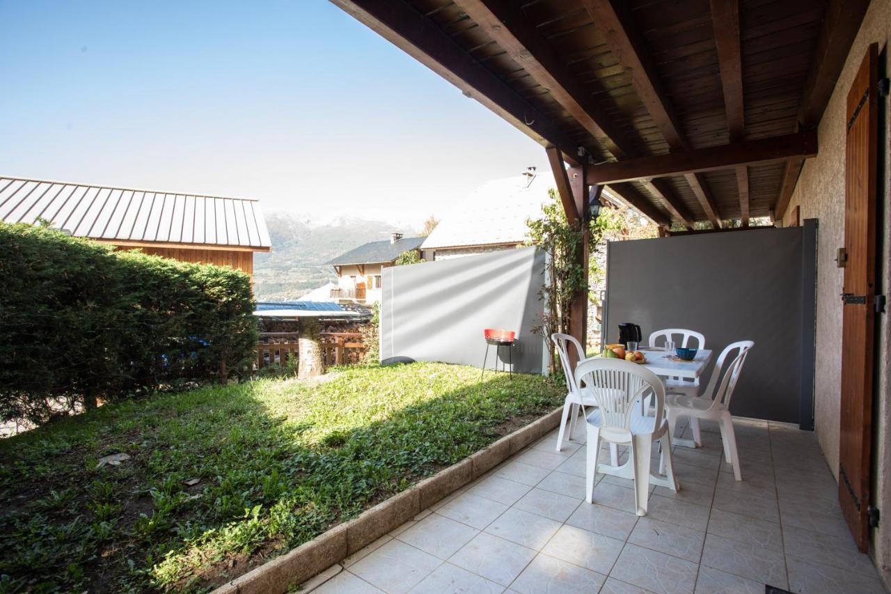 شقة La Durance - 1 Chambre Terrasse Et Jardin Saint-André-dʼEmbrun المظهر الخارجي الصورة