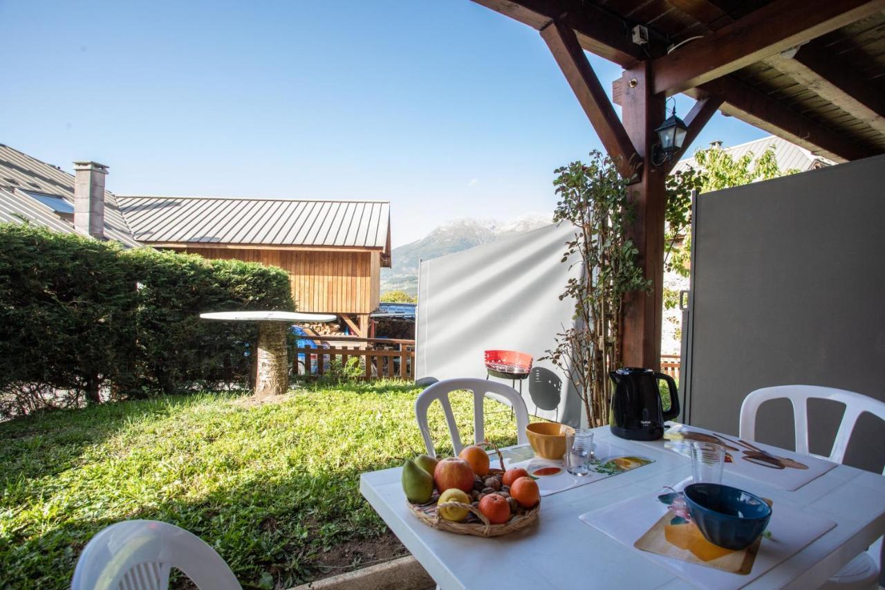 شقة La Durance - 1 Chambre Terrasse Et Jardin Saint-André-dʼEmbrun المظهر الخارجي الصورة